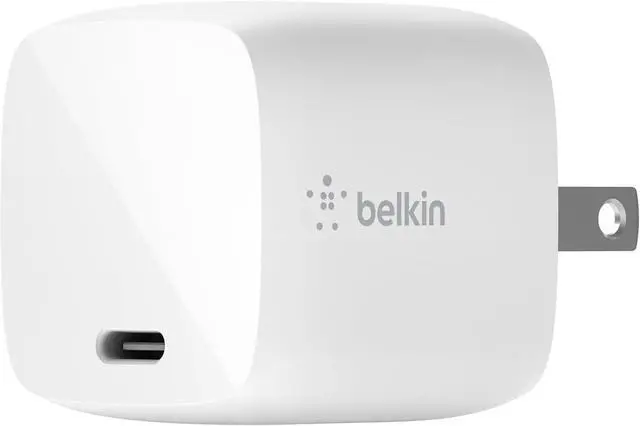 Main image of Belkin BoostCharge USB C 30W GaN Wall Charger - iPhone Charger w/Power Delivery - iPhone Charger Fast Charging - USB C Charger Compatible with MacBook Pro, iPhone 14, iPhone 13, iPhone 12, iPad Pro