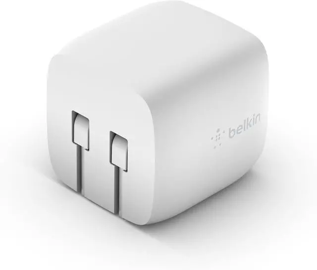 Alt view image 4 of 7 - Belkin BoostCharge USB C 30W GaN Wall Charger - iPhone Charger w/Power Delivery - iPhone Charger Fast Charging - USB C Charger Compatible with MacBook Pro, iPhone 14, iPhone 13, iPhone 12, iPad Pro