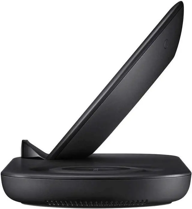 Alt view image 2 of 3 - Samsung Desktop Charger/Cradle for S8, S9, S10, Note9, Note 8, iPhone - Black
