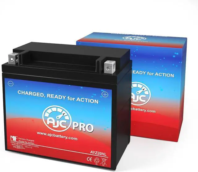 Alt view image 2 of 4 - AJC Pro Battery Compatible with BRP Mx Z Tnt 600 595CC Snowmobile Battery