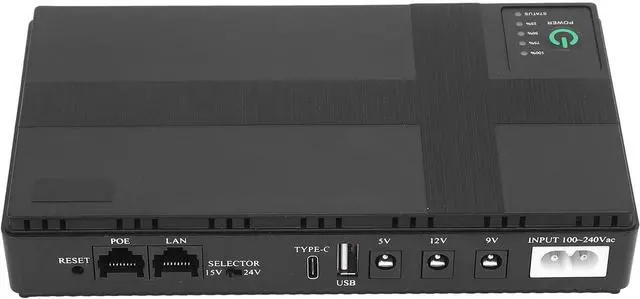 Main image of 20000mAh UPS Battery Backup, Uninterruptible Power Supply Backup Battery Power Supply with Ultimate Device Protection for Router Modem Security Camera MP3 MP4 (US Plug 100-240v)