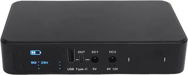 Main image of Mini UPS, Uninterruptible Power Supply 18000mAh UPS Battery Backup, USB Type C 5V DC 5V 9V 12V Output Power Supply for Router, Modem, Security Camera