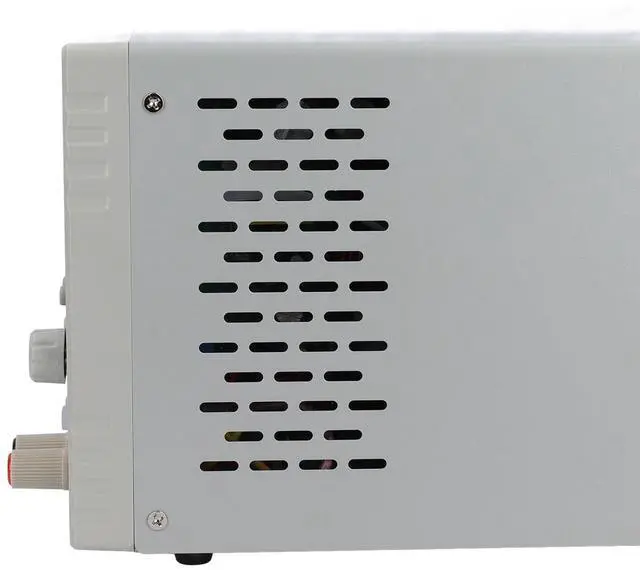 Alt view image 6 of 7 - Homairate DC Power Supply Multimeter, 4 1/2 Bit 2.8in LED Display Efficient Heat Dissipation Variable Multimeter Power Supply Tester 30V 5A for Desktop (US Plug)