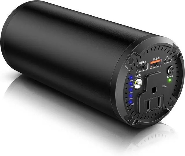 Main image of Portable Laptop Charger with AC Outlet, 98Wh/100W Power Bank 27000mAh External Travel Battery Pack with LED Flashlight for MacBook, IPad, Dell, HP, Samsung, iPhone, Switch and More