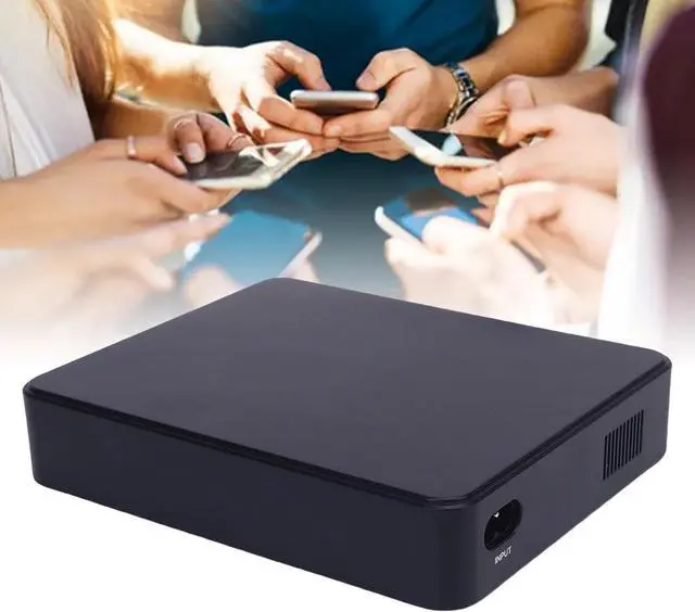 Alt view image 5 of 7 - UPS Battery Backup Power Supply 10400mAh Emergency Power System for Security Cameras Routers with Multiple Output Options15V 24V USB 5V 9V 12V (US Plug)