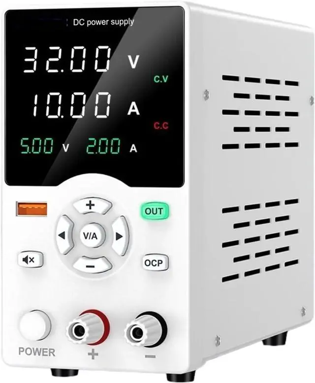 Main image of DC Lab Power Supply 30V 60V 120V Adjustable Voltage Regulator for Mobile Phone Repair 220V 110V Dual Input Voltage(GC605B 60V5A)