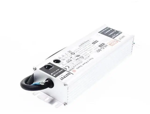 Alt view image 4 of 5 - Mean Well HLG 80W 15V 5A LED Driver HLG-80H-15B Switching Power Supply Converter Transformer with IP67, PFC Function, Metal Case, 3 in 1 Dimming