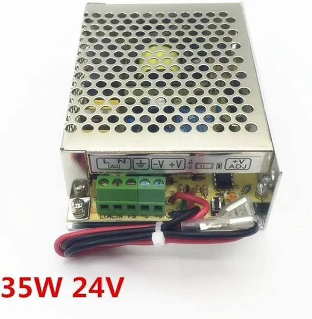 Alt view image 2 of 3 - Charge Function Switching UPS/Charge Function Switching Power Supply SC-35W SC-60W SC-120W SC-180W AC 100-240V to DC 12V 24V Battery Charge(SC-35-24)