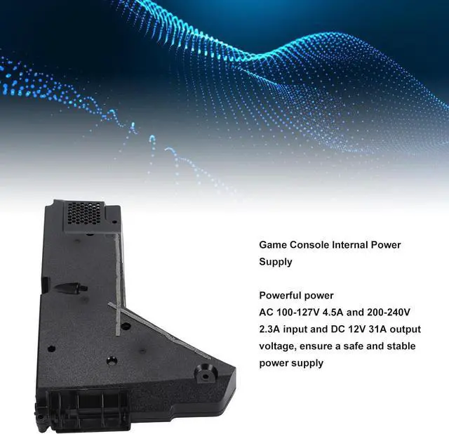 Alt view image 3 of 7 - Game Console Internal AC Power Supply for Gaming Console, DC 12V 31A Replacement Power Supply. 100 to 127V 200 to 240V (ADP-400DR)