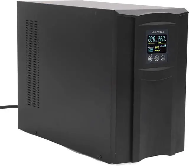 Alt view image 3 of 7 - Uninterruptible Power Supply, 2KVA UPS Backup System Stable for Switch Router Server (US Plug 85145V 110V Output)