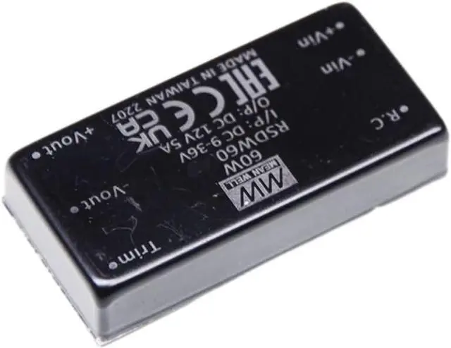 Alt view image 4 of 4 - Mean Well RSDW Power Supply Converter RSDW60G-24 60W 2.5A