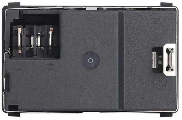 Alt view image 2 of 5 - Fits for SCHURTER KM01.1205.11 Ship Type Switch Three in One Power Supply 10A 250V 3Pin IEC Tail Socket