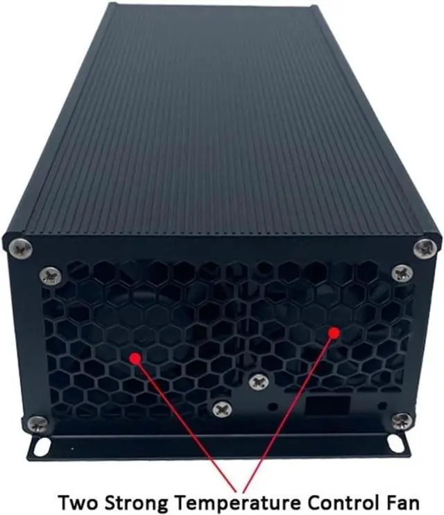 Alt view image 4 of 7 - Regulated Power Supply, Single Output AC to DC 1500W 27V 55a Adjustable for Charging Battery Laboratory 12V Volt Power Supply Unit Reliability and Safety (Color : 70V_1500W, Size : 01)