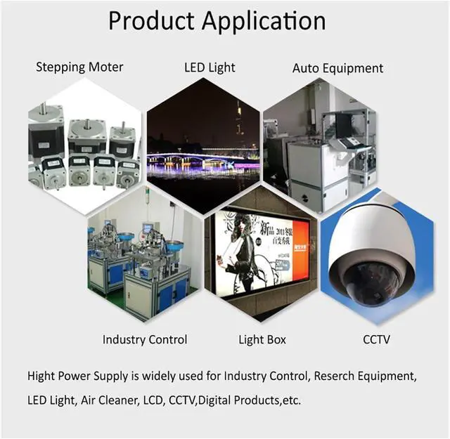 Alt view image 7 of 7 - Regulated Power Supply, Single Output AC to DC 1500W 27V 55a Adjustable for Charging Battery Laboratory 12V Volt Power Supply Unit Reliability and Safety (Color : 70V_1500W, Size : 01)