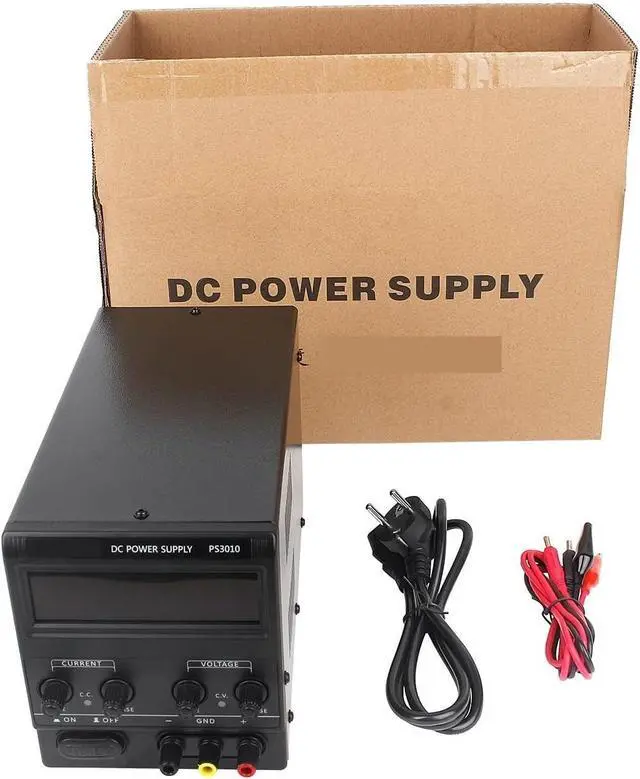Alt view image 6 of 6 - Regulated Power Supply, Adjustable Switching DC Lab Power Supply Laboratory for Electroplate 60V 48V 36V 30V 24V 12V 3A 5A 1A 10A Reliability and Safety (Color : 30V 10A, Size : One Size)