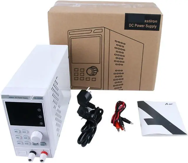 Alt view image 5 of 5 - Regulated Power Supply, DC Power Supply Adjustable 80V 10A 300W LED Digital Lab Bench Power Source Stabilized Power Supply Voltage Regulator Switch Reliability and Safety (Color : SS-1605HP, Size :