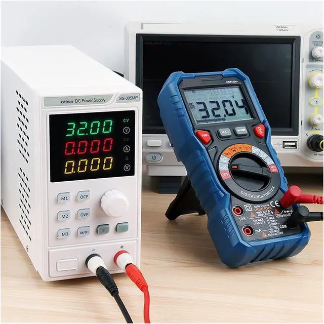 Alt view image 3 of 5 - Regulated Power Supply, DC Power Supply Adjustable 80V 10A 300W LED Digital Lab Bench Power Source Stabilized Power Supply Voltage Regulator Switch Reliability and Safety (Color : SS-1605HP, Size :