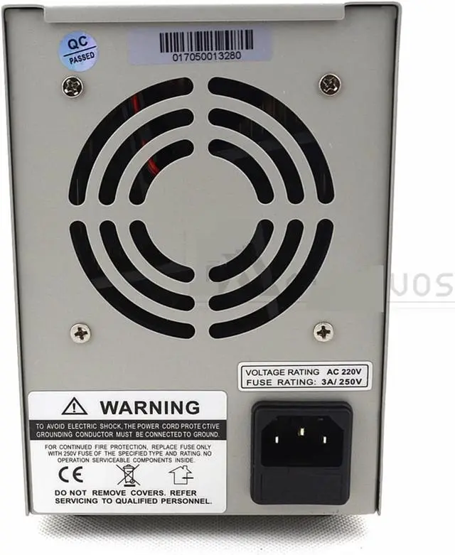 Alt view image 7 of 7 - Regulated Power Supply, High Precision Adjustable Digital DC Power Supply 30V/5A for Scientific Research Service Laboratory 0.01V 0.001A Reliability and Safety