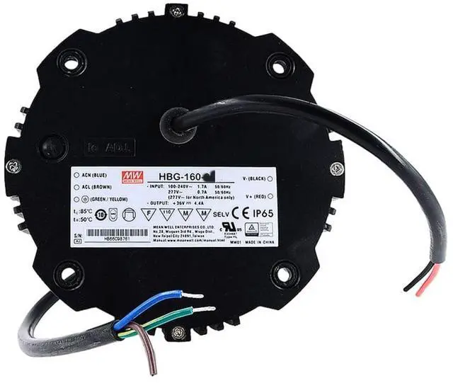 Main image of Mean Well HBG 160W 25V 6.5A LED Driver HBG-160-24A AC-DC Constant Current Voltage Switching Power Supply Converter Transformer with IP65