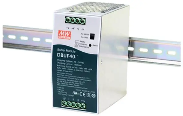 Main image of Mean Well DBUF 40W 24V Switching Power Supply DBUF40-24 AC Single Output DIN Rail Power Supply Driver Converter Transformer for Industrial Control, Measuring Instruments, etc