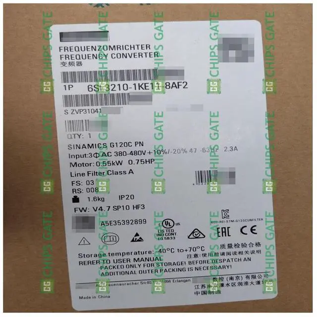 Main image of ONE New 6SL3210-1KE11-8AF2 6SL3 210-1KE11-8AF2 with Warranty
