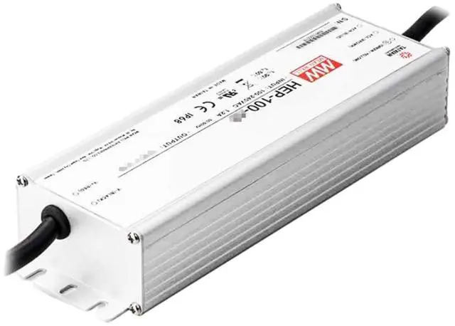 Alt view image 4 of 4 - Mean Well HEP 100W 48V 2A LED Driver HEP-100-48 AC-DC Single Output Industrial Switching Power Supply Converter Transformer with IP68, PFC, Metal Case