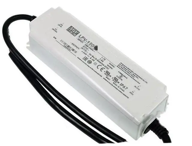 Alt view image 3 of 5 - Mean Well LPV 150W 36V 4.2A LED Driver LPV-150-36 Single Output Switching Power Supply Converter Transformer with IP67, Constant Pressure