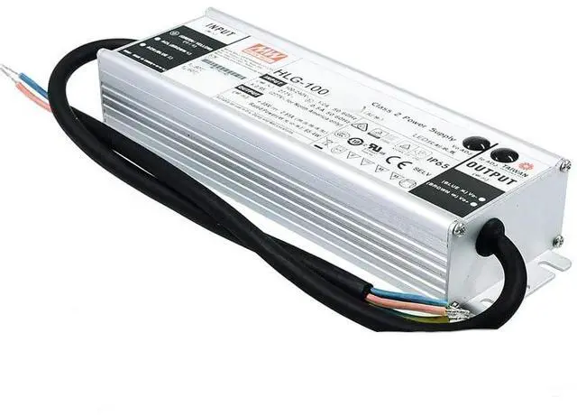 Alt view image 3 of 5 - Mean Well HLG 100W 20V 4.8A LED Driver HLG-100H-20B Switching Power Supply Converter Transformer with IP67, PFC Function, Metal Case, 3 in 1 Dimming