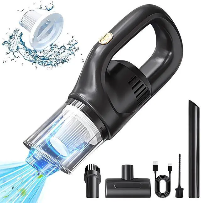 Alt view image 4 of 7 - _Mega Brand 120W 10KPA Powerful Suction Handheld Stick Vacuum Cleaner Rechargeable, Portable, Wet and Dry Duster, Removable Filter, for Pet Hair, Home, and Car