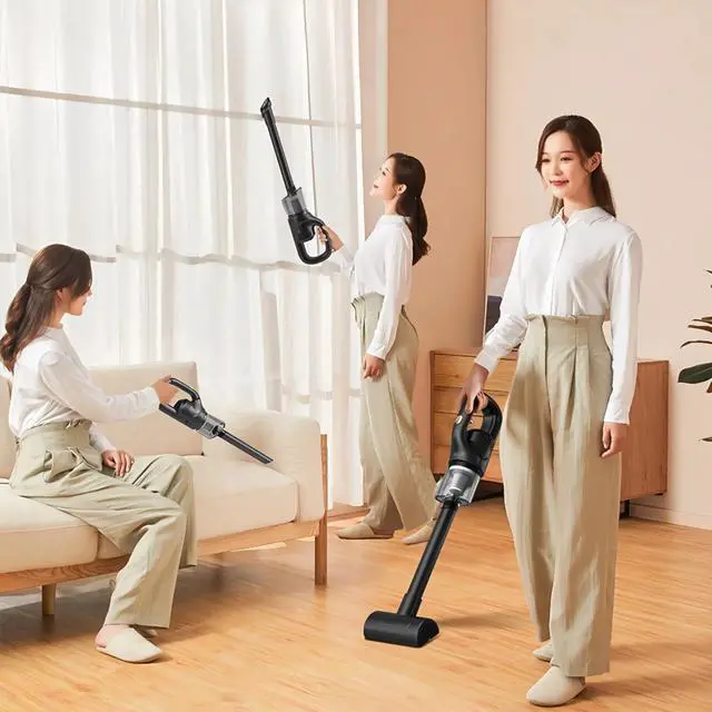 Alt view image 5 of 7 - _Mega Brand 120W 10KPA Powerful Suction Handheld Stick Vacuum Cleaner Rechargeable, Portable, Wet and Dry Duster, Removable Filter, for Pet Hair, Home, and Car