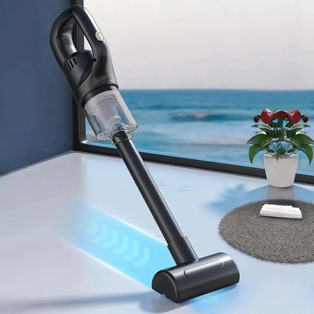 Alt view image 7 of 7 - _Mega Brand 120W 10KPA Powerful Suction Handheld Stick Vacuum Cleaner Rechargeable, Portable, Wet and Dry Duster, Removable Filter, for Pet Hair, Home, and Car