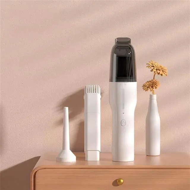 Alt view image 5 of 7 - _Mega Brand 50W 12000PA Suction Cordless Car Vacuum Cleaner, Type-C Charge Portable Mini Handheld Vacuum for Car, Office, Keyboard