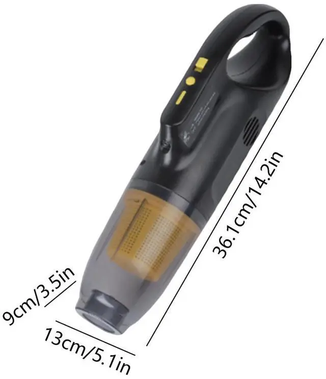 Alt view image 2 of 7 - _Mega Brand Home Clearance Small Cordless Vacuum Cleaner  No Cord for Easy Pick-Up & Use, Strong Suction Cleaning Machine, Small Gray Cleaner for Home & Car