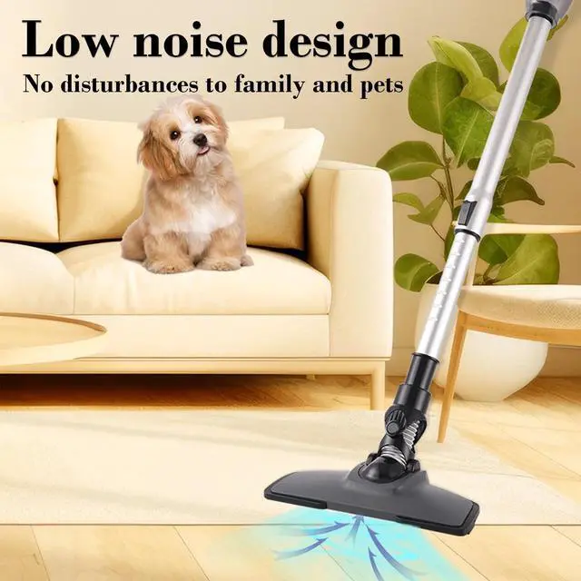 Alt view image 5 of 7 - _Mega Brand Home Clearance Small Cordless Vacuum Cleaner  No Cord for Easy Pick-Up & Use, Strong Suction Cleaning Machine, Small Gray Cleaner for Home & Car