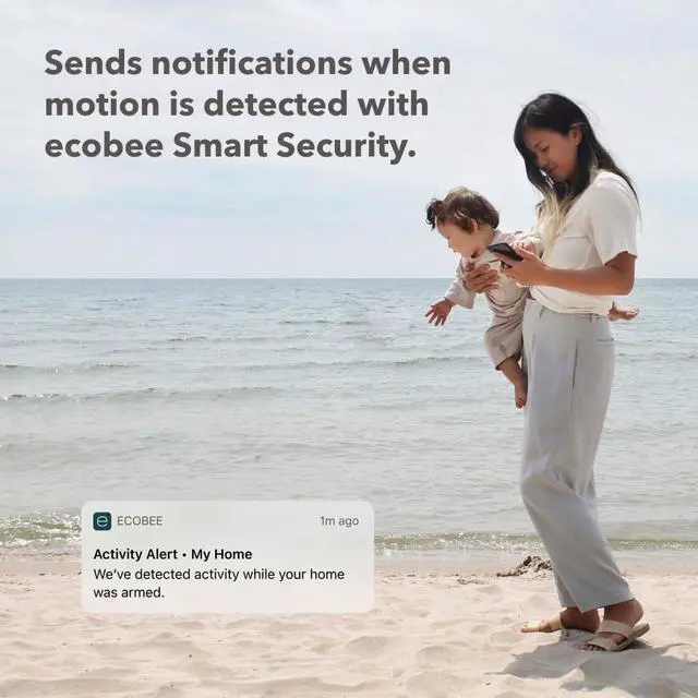 Alt view image 4 of 6 - Smart Sensor 2 Pack - Comfort, Security, Energy Savings, Temperature and Occupancy Detection - Compatible with ecobee Thermostats for Home