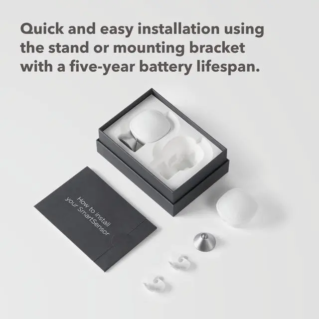 Alt view image 5 of 6 - Smart Sensor 2 Pack - Comfort, Security, Energy Savings, Temperature and Occupancy Detection - Compatible with ecobee Thermostats for Home