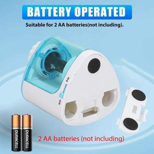 Alt view image 6 of 7 - _Mega Brand Electric Pencil Sharpener, Automatic Sharpener Fit for No.2 and 6-8 mm Pencils, Electric Sharpener with Auto Stop - Black