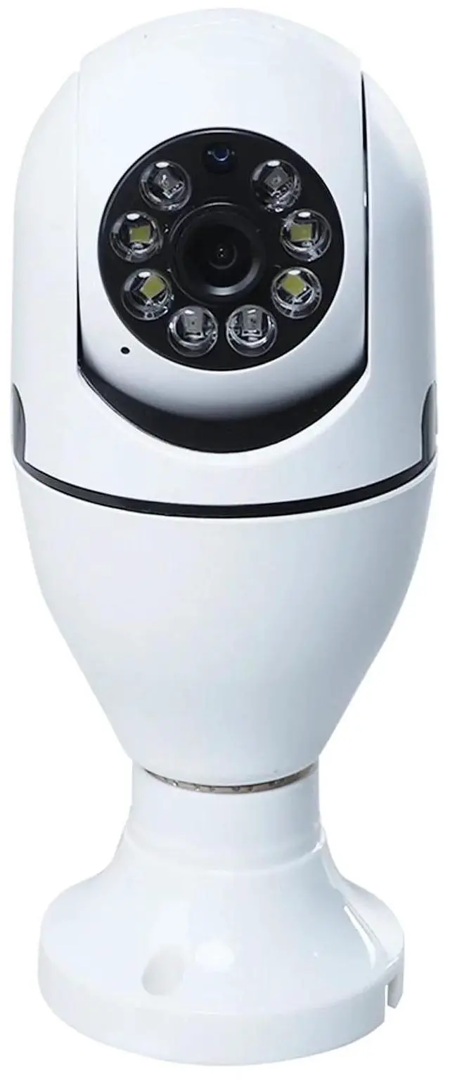 Alt view image 3 of 7 - _Mega Brand 360 Degree Security Cameras Wireless Outdoor, 2.4GHz & 5GHz Wifi Light Bulb Camera, 1080p Wireless Cameras for Home Security, Indoor Security Camera System, Motion Detection, Two-way Audio