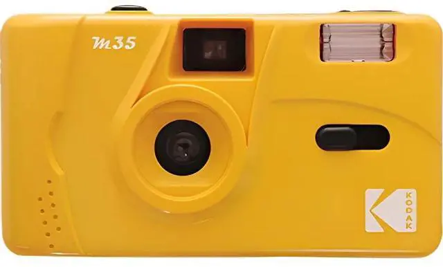 Main image of _Mega Brand M35 35mm Film Camera (Yellow) - Focus Free, Reusable, Built in Flash, Easy to Use