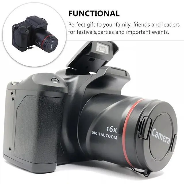 Alt view image 3 of 7 - _Mega Brand Digital Camera for Photography, 16MP FHD Video Camera with WiFi, 3 Inch Screen, 16X Digital Zoom, Vlogging Camera for YouTube