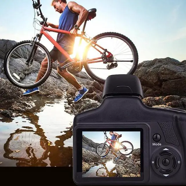Alt view image 6 of 7 - _Mega Brand Digital Camera for Photography, 16MP FHD Video Camera with WiFi, 3 Inch Screen, 16X Digital Zoom, Vlogging Camera for YouTube