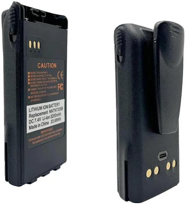 Alt view image 3 of 5 - _Mega Brand NNTN7335B NNTN7335 NNTN7335A 3200mAh USB Li-ion Battery Compatible with XTS1500 XTS2500 XTS2250 XTS2000 XTS1000 PR1500 MT1500 NT1500