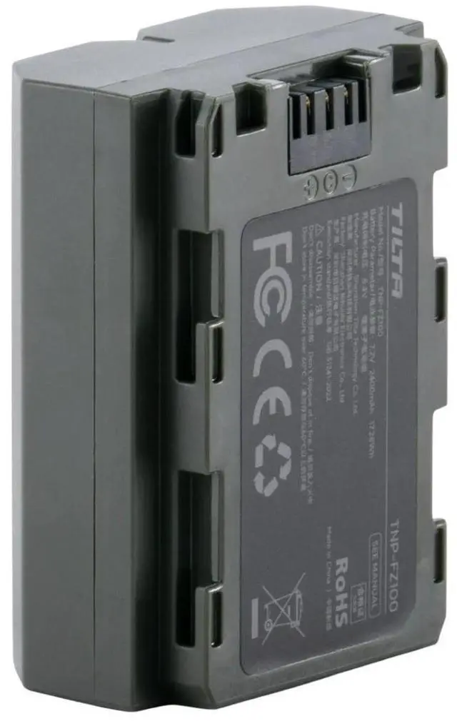 Alt view image 5 of 6 - _Mega Brand NP-FZ100 2400mAh High-Capacity Battery for Digital Cameras with High-Energy-Density Cell, USB-C Port, and Built-In Decoding Chip (Green)
