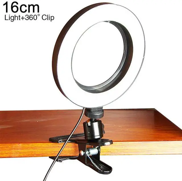 Alt view image 2 of 7 - _Mega Brand Video Conference Lighting Kit, Ring Light Clip on Laptop Monitor for Webcam Lighting/Zoom Lighting/Remote Working/Self Broadcasting and Live Streaming,16cm