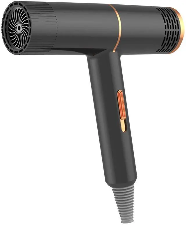 Alt view image 4 of 7 - _Mega Brand Electric Hair Dryer, Low Noise Blow Dryer with 3 Modes, 1-5 Min Fast Drying, Protable Travel Hair Dryer for Women Men Straight Curly Hair