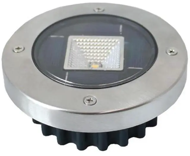 Main image of _Mega Brand Solar Deck Lights Driveway Dock LED Light Solar Powered Outdoor Waterproof Road Markers for Step Sidewalk Stair Garden Ground Pathway Yard