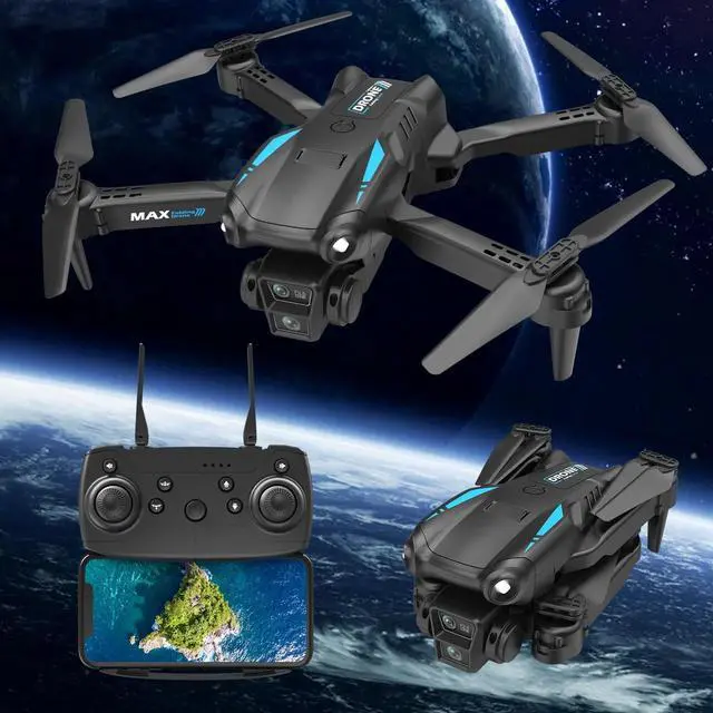 Alt view image 2 of 7 - _Mega Bran 1080P HD Camera Drone with Altitude Hold and Headless Mode, Remote Control Drone Toys, Gifts for Kids with Speed Adjustment, WiFi FPV Drone, Gesture Control, Trajectory Flying for Beginners