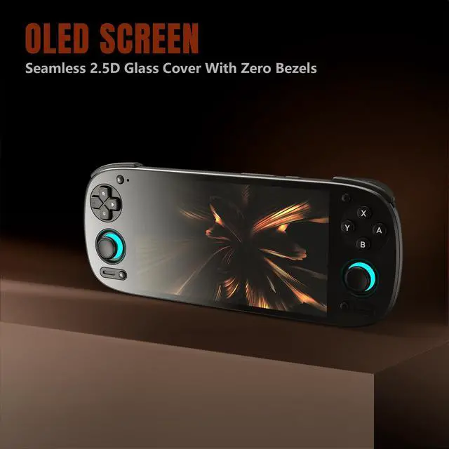 Alt view image 2 of 7 - _Mega Brand 5 Retro Handheld Game Console, 8+128G, 5.5-inch Touchscreen 1080p Portable Android Gaming Handheld with Adreno 650 GPU & WiFi 6/BT5.1, Snapdragon 865 Processor, Android 13 (Black)
