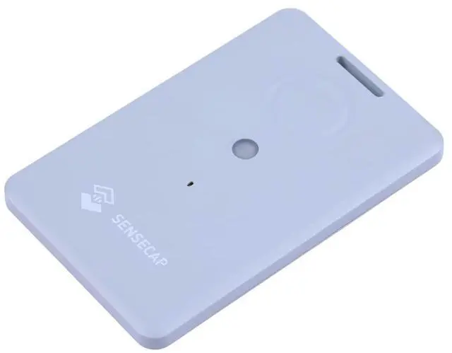 Main image of _Mega Brand T1000-A GPS Tracker with Temp, Light, Motion Sensor, LoRaWAN, Bluetooth and Wi-fi Transmission, Bluetooth, Wi-fi, Panic Button and Buzzer, GNSS, 6.5mm Card Size, IP65 Waterproofing