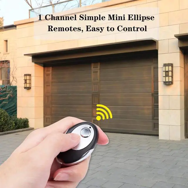 Alt view image 4 of 7 - _Mega Brand 3 Pack -for Sears Craftsman Garage Door Remote Keychain Yellow Learn Button Chamberlain Compatible with - Liftmaster 891LM/893LM/950ESTD/953ESTD
